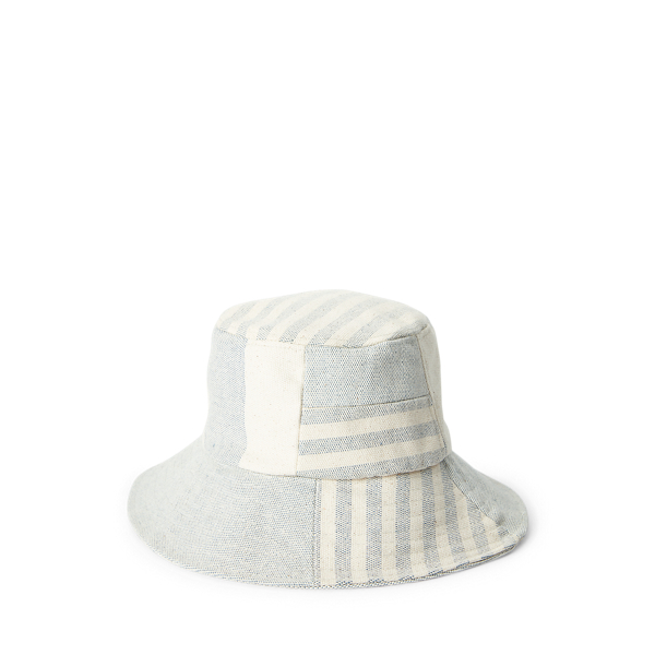 Blue Multi Polo x FEED Bucket Hat Polo Ralph Lauren 2