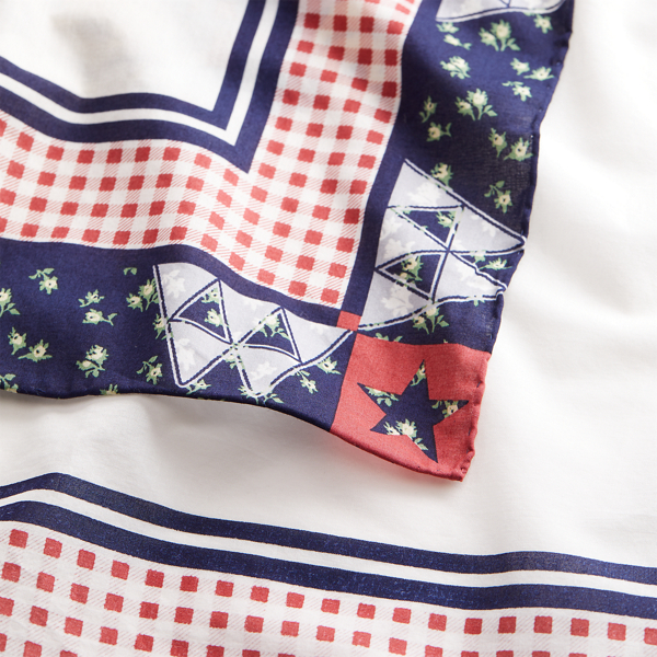 Patchwork-Bandana mit Polo Bear Polo Ralph Lauren in Navy multi 3