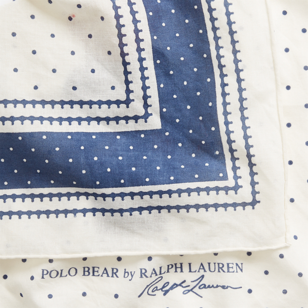 Cream Multi Polo Bear Cotton Bandanna Polo Ralph Lauren 3