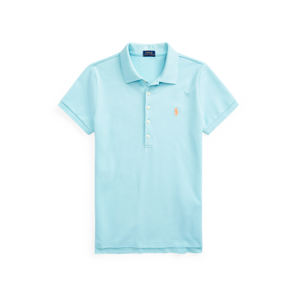 Polo cintr&eacute; en coton stretch Polo Ralph Lauren en 1