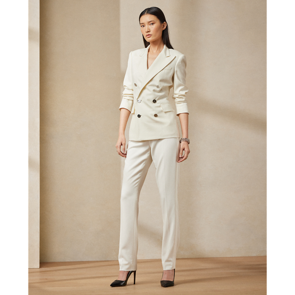 Seth Wool Crepe Tuxedo Pant