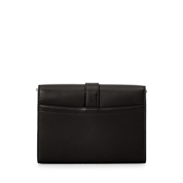 Brieftasche Welington aus Kalbsleder Ralph Lauren Collection in Schwarz 4