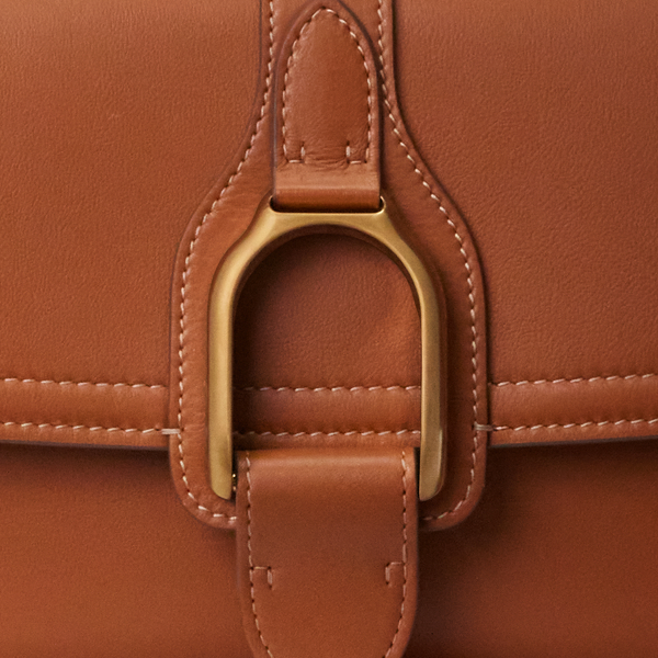 Brieftasche Welington aus Kalbsleder Ralph Lauren Collection in Gold 7