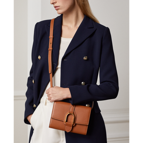 Brieftasche Welington aus Kalbsleder Ralph Lauren Collection in Gold 8