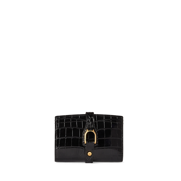 Portafoglio Welington in alligatore Ralph Lauren Collection in 1