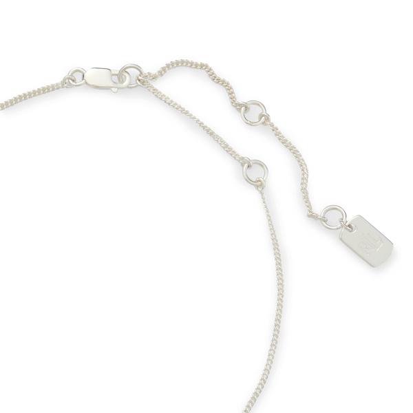 Collier pendentif logo &agrave; logo bicolore Lauren en Bicolore 2