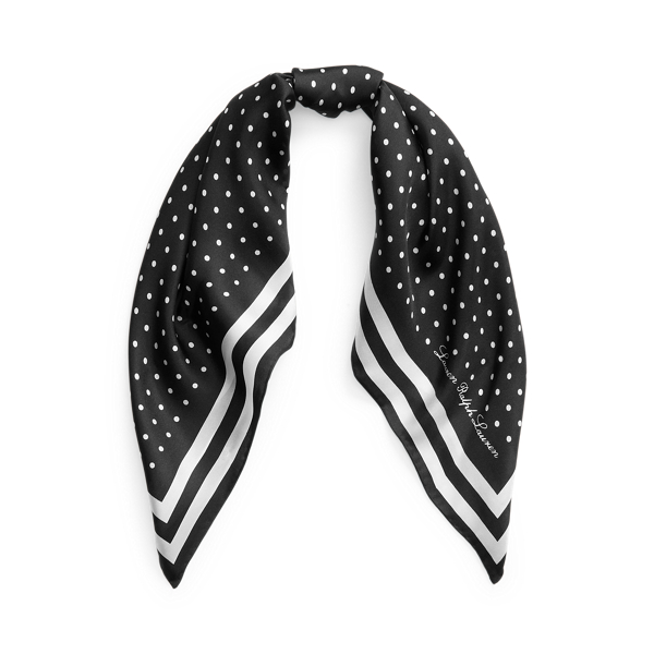 Kara Silk Twill Square Scarf
