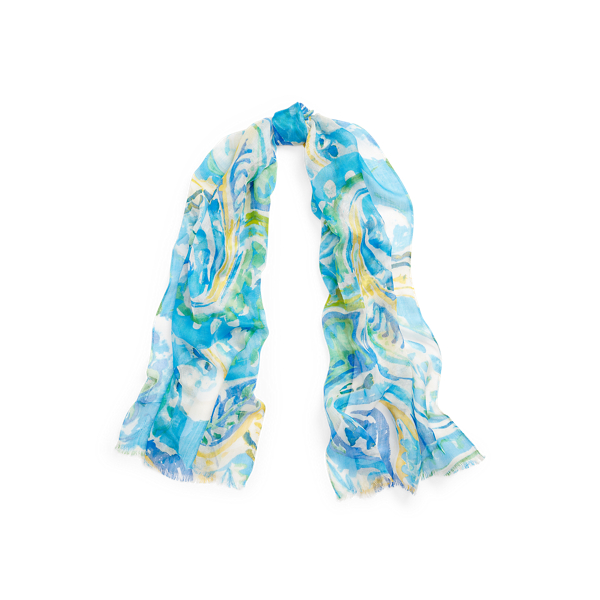Paige Paisley Ramie Scarf