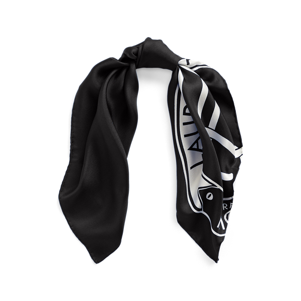 Anna Logo Square Scarf