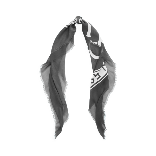 Aria Logo Square Scarf Lauren em 1