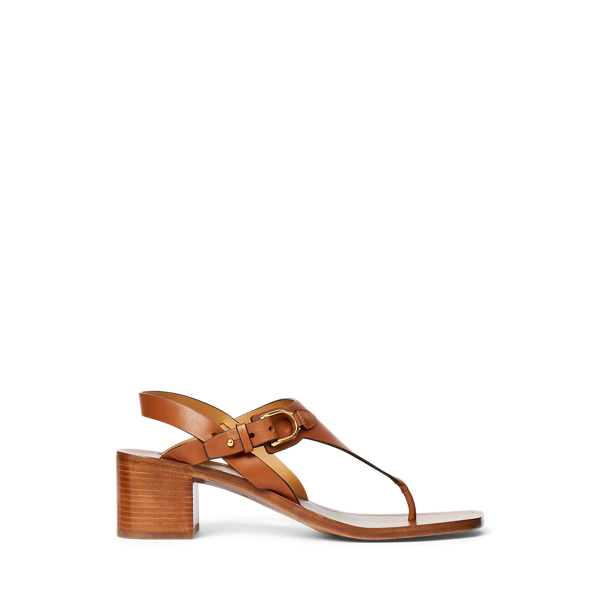 Kalbsledersandale Julie Welington Ralph Lauren Collection in 1