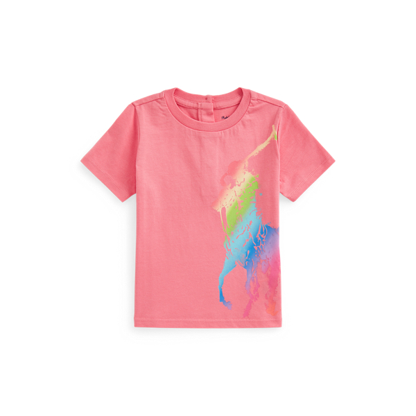 Ombr&eacute; Big Pony Jersey T-Shirt Baby Girl 1