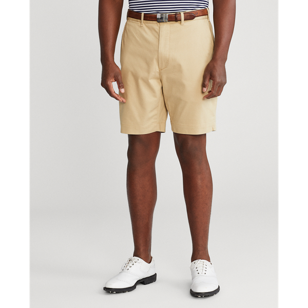 Short Performance Tailored-Fit Polo Golf in Kaki classico 4