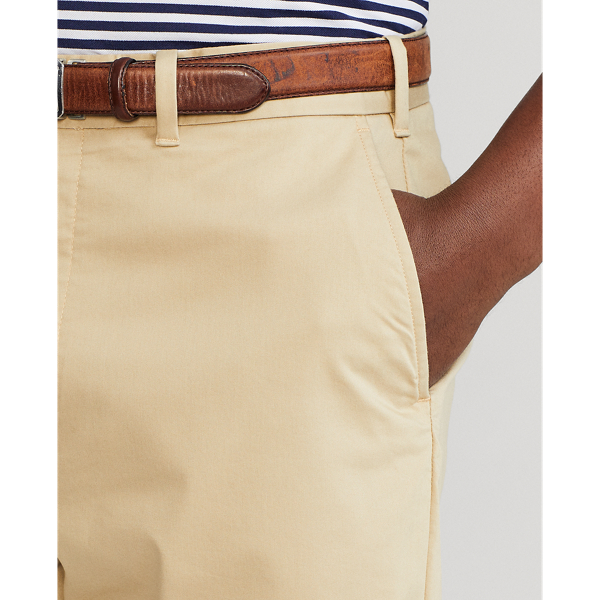 Short Performance Tailored-Fit Polo Golf in Kaki classico 6