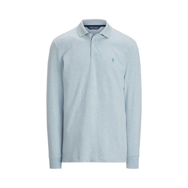 Custom Slim Fit Stretch Mesh Polo Shirt Polo Golf 1