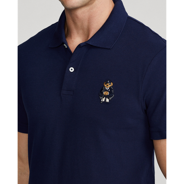 Refined Navy Custom Slim Fit Polo Bear Polo Shirt Polo Golf 6