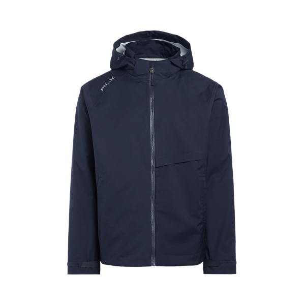 Refined Navy Water-Repellent Hooded Jacket RLX 2