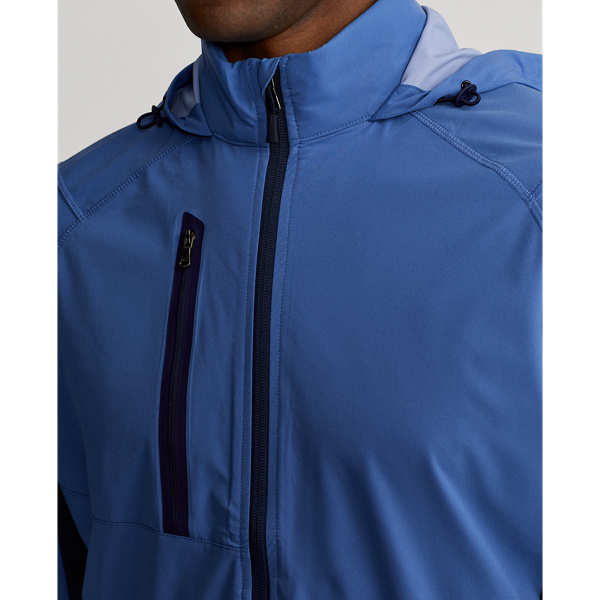Bastille Blue Packable Hooded Jacket RLX 7