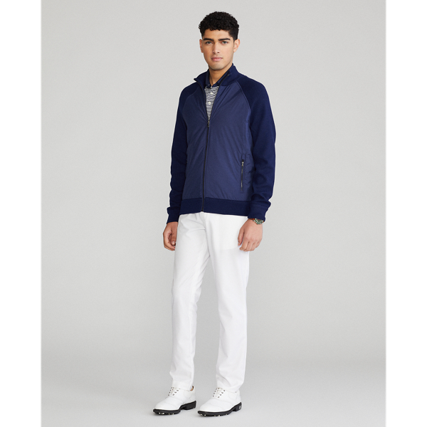 Graphic Navy Hybrid Full-Zip Jumper RLX Golf 3