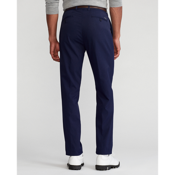 Refined Navy Slim Fit Performance Twill Trouser RLX 4
