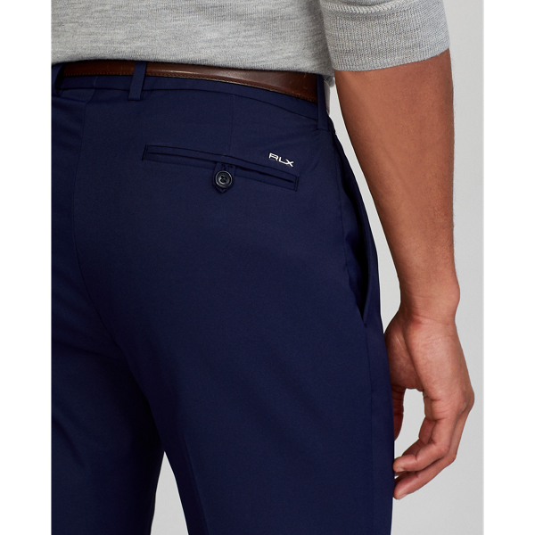 Refined Navy Slim Fit Performance Twill Trouser RLX 5