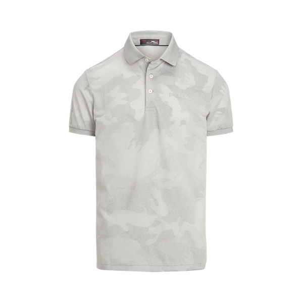 Light Grey Heather Camo Custom Slim Fit Performance Polo RLX 2