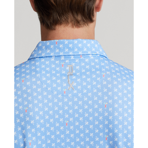 Polo Performance coupe ajust&eacute;e RLX Golf en R&ecirc;ve tropical bleu lagon 5