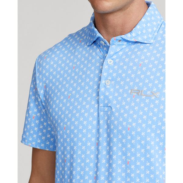 Polo Performance coupe ajust&eacute;e RLX Golf en R&ecirc;ve tropical bleu lagon 6