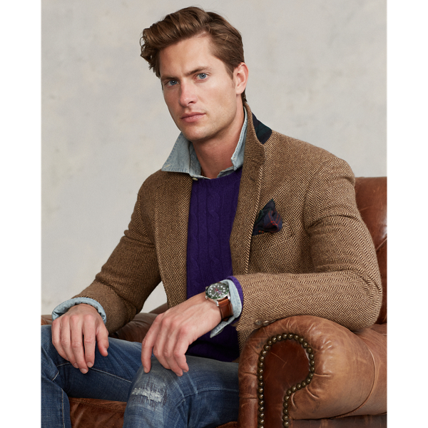 Violet Heather Cable-Knit Cashmere Jumper Polo Ralph Lauren 7