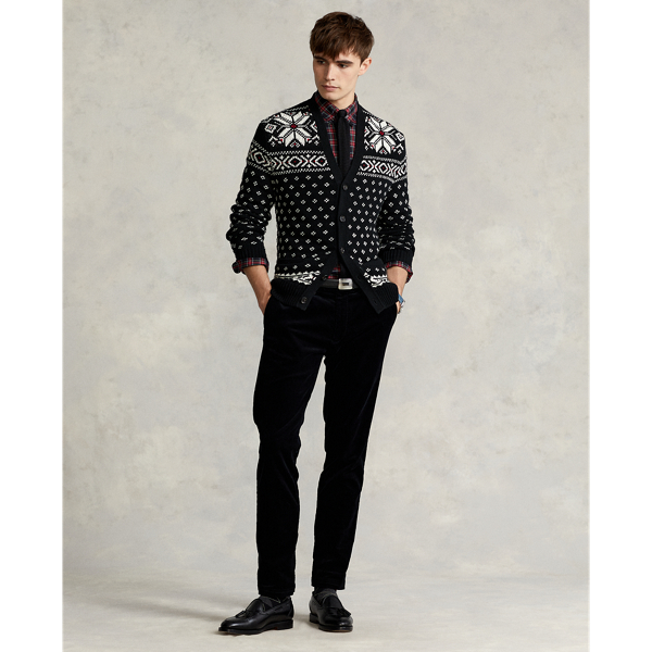 Strickjacke aus Baumwolle und Kaschmir Polo Ralph Lauren in Schwarz multi 4