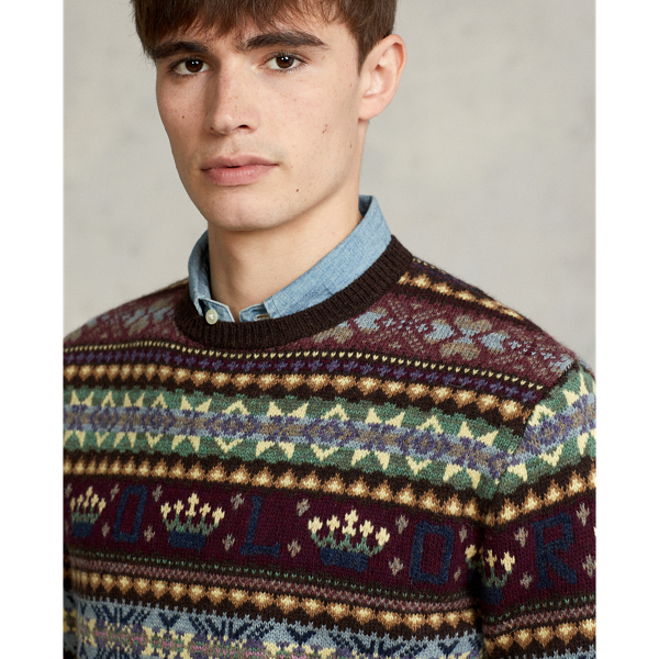 Polo ralph lauren fair isle sweater best sale