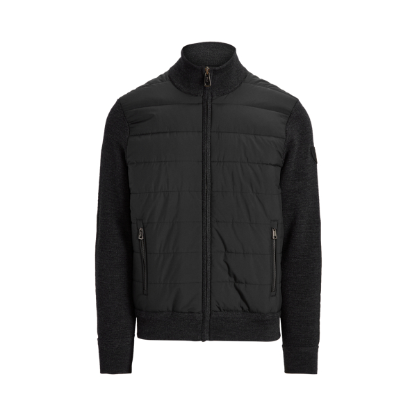 Pull hybride enti&egrave;rement zipp&eacute; Polo Ralph Lauren en 1