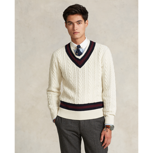 Ralph lauren cricket jumper on sale