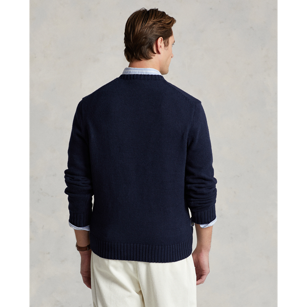 Polo Ralph Lauren 폴로 베어 & 빅 포니 스웨터 네이비 5