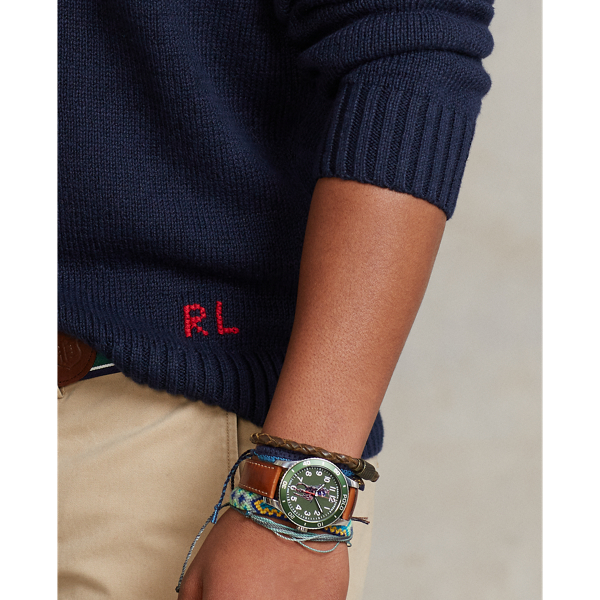 Polo Ralph Lauren 폴로 베어 & 빅 포니 스웨터 네이비 7