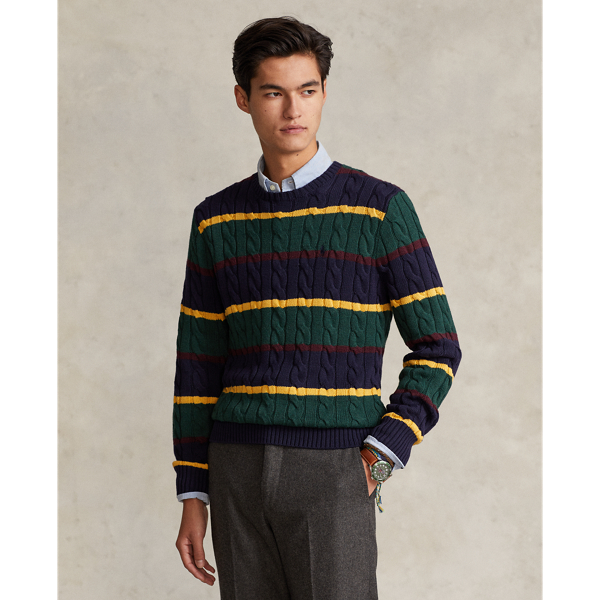 Polo Ralph Lauren Striped factory Knit Sweater