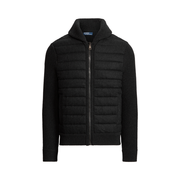 Wool-Cashmere Full-Zip Jumper