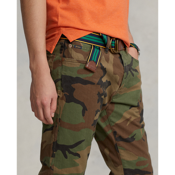 Varick Slim Straight Polo Pony Camo Jean Ralph Lauren