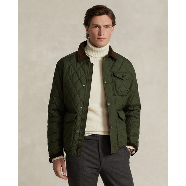 Ralph lauren green coat on sale