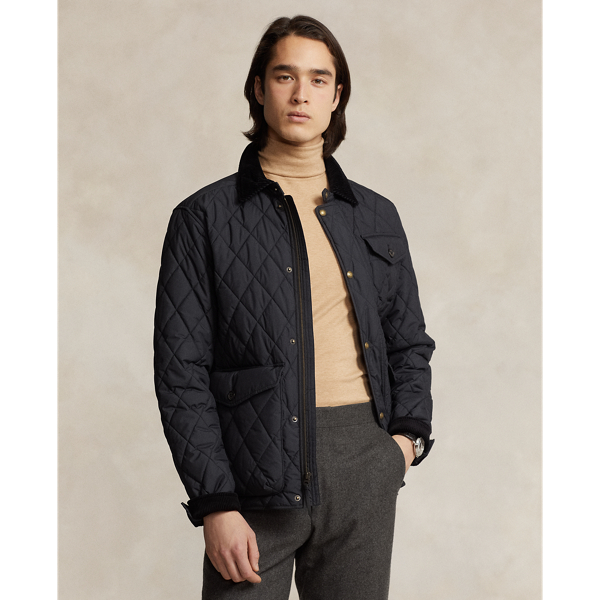 Ralph lauren mens black jacket best sale