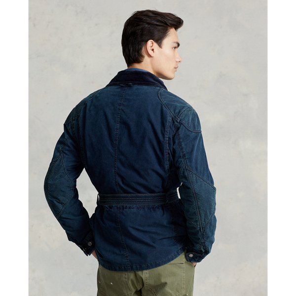 Leif Denim Belted Motorcycle Jacket Polo Ralph Lauren 5