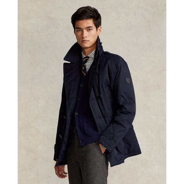 Water Repellent Down Peacoat Ralph Lauren UK