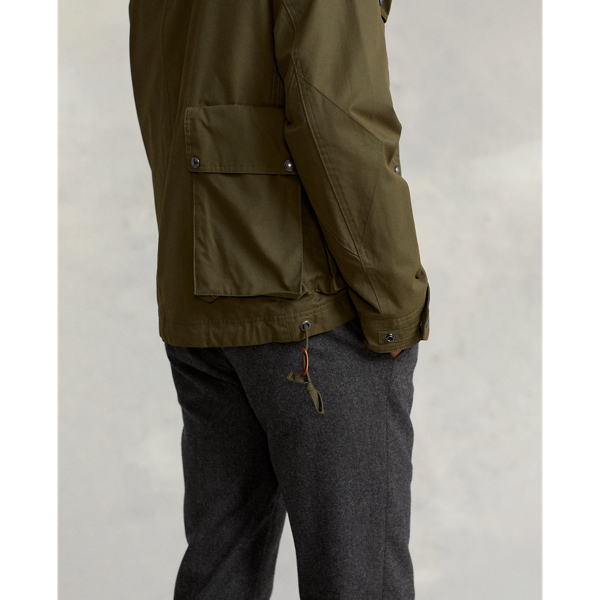 Veste utilitaire hydrofuge Polo Ralph Lauren en Olive canop&eacute;e 7