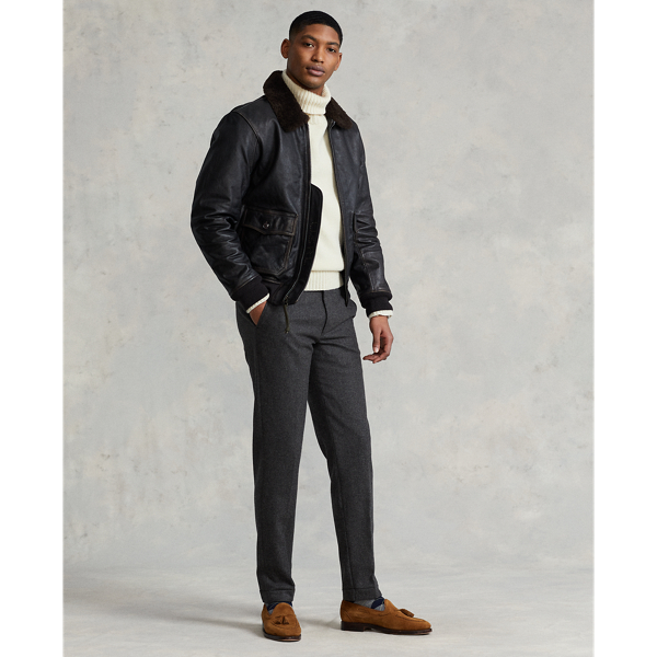 Antique Brown The Iconic Bomber Jacket Polo Ralph Lauren 4