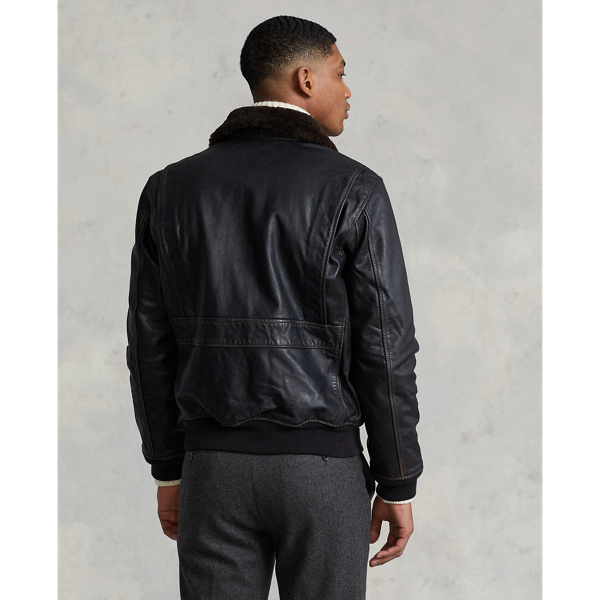 Antique Brown The Iconic Bomber Jacket Polo Ralph Lauren 5