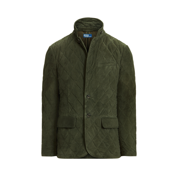 Quilted Suede Jacket Polo Ralph Lauren em 1
