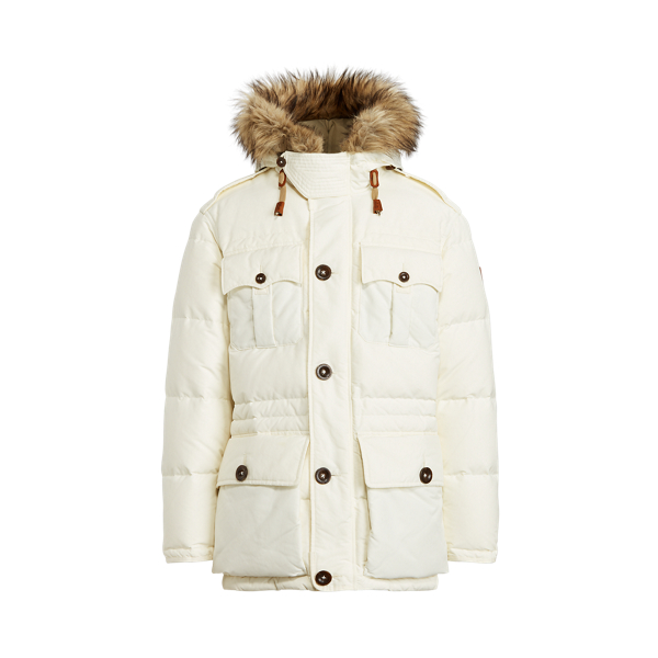 Faux-Fur-Trim Down Parka Polo Ralph Lauren 1