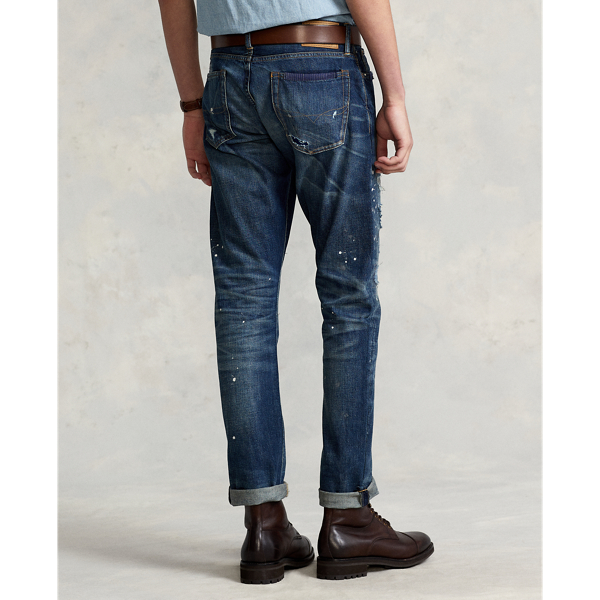 Wellwood Varick Slim Straight Distressed Jean Polo Ralph Lauren 5