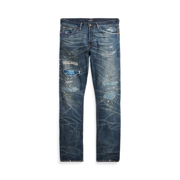 Wellwood Varick Slim Straight Distressed Jean Polo Ralph Lauren 2