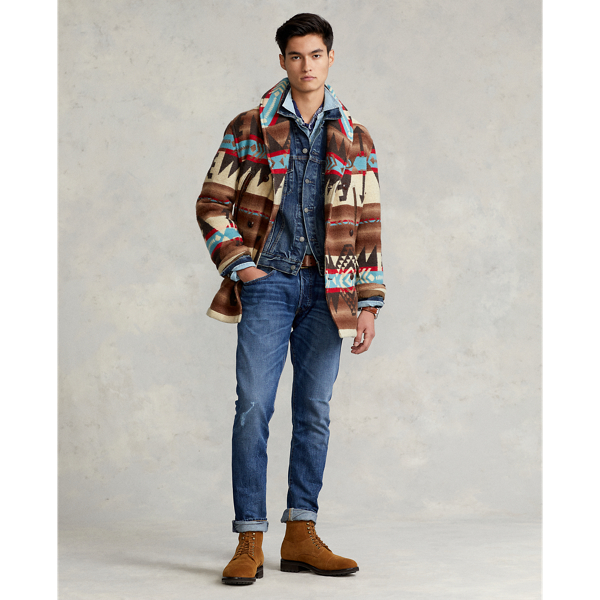 Wool Blend Ranch Coat for Men Ralph Lauren CH